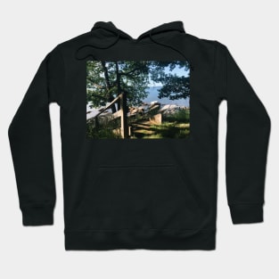 Steps Down to Rocky Beach Hoodie